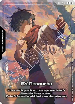 EX Resource (EXRP-015) (Playmat & Card Set - Mobile Suit Gundam 00) #exrp-015 – Promotional EX Resource Tokens