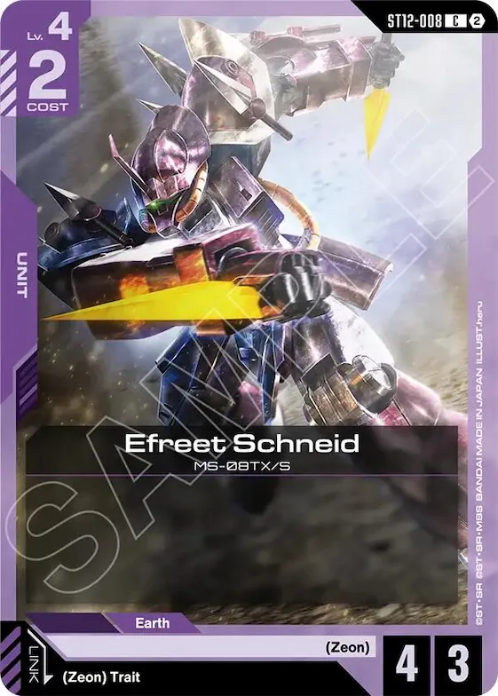 Efreet Schneid #st12-008 – Starter Deck 12: Raging Onslaught