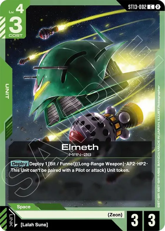 Elmeth #st13-002 – Starter Deck 13: Silent Barrage