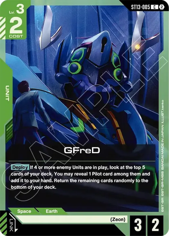 GFreD #st13-005 – Starter Deck 13: Silent Barrage