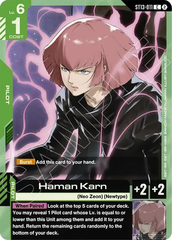 Haman Karn #st13-011 – Starter Deck 13: Silent Barrage
