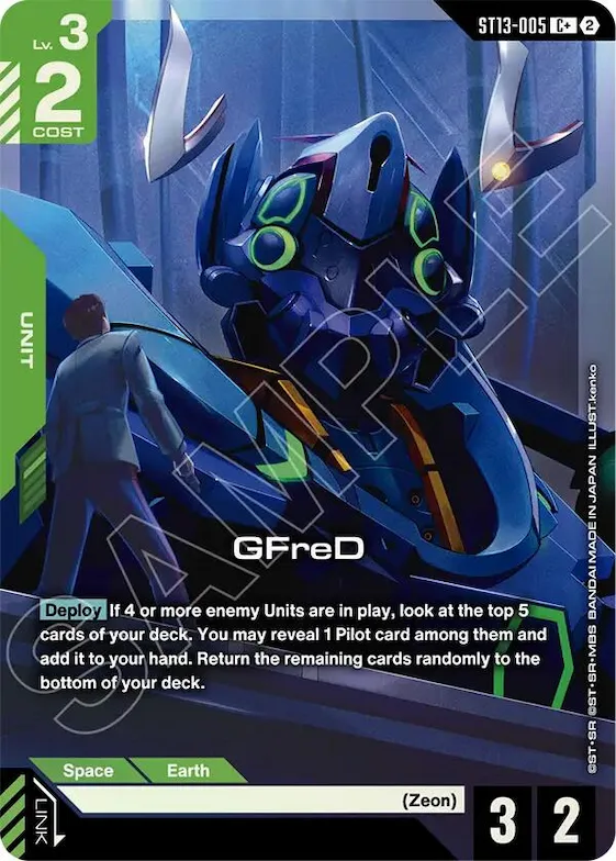 GFreD (C+) #st13-005 – Starter Deck 13: Silent Barrage
