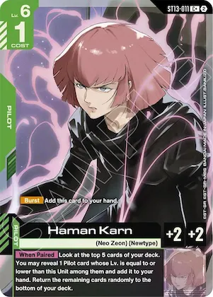 Haman Karn (C+) #st13-011 – Starter Deck 13: Silent Barrage