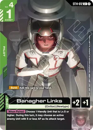 Banagher Links (C+) #st14-012 – Starter Deck 14: Heavy Dominion