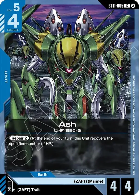 Ash #st11-005 – Starter Deck 11: Aquatic Assault