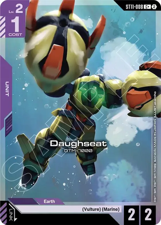 Daughseat (C+) #st11-008 – Starter Deck 11: Aquatic Assault