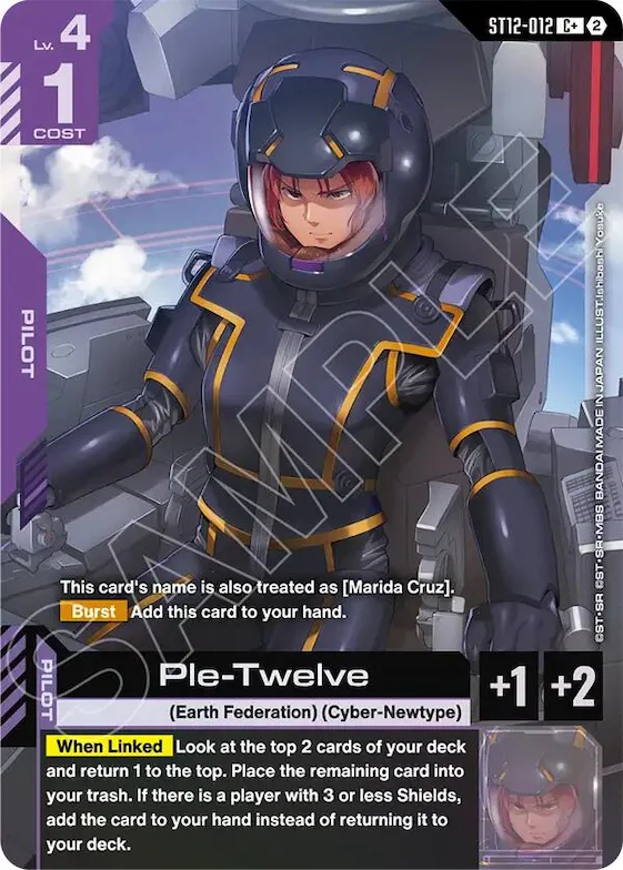 Ple-Twelve (C+) #st12-012 – Starter Deck 12: Raging Onslaught