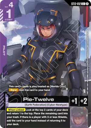 Ple-Twelve (C+) #st12-012 – Starter Deck 12: Raging Onslaught