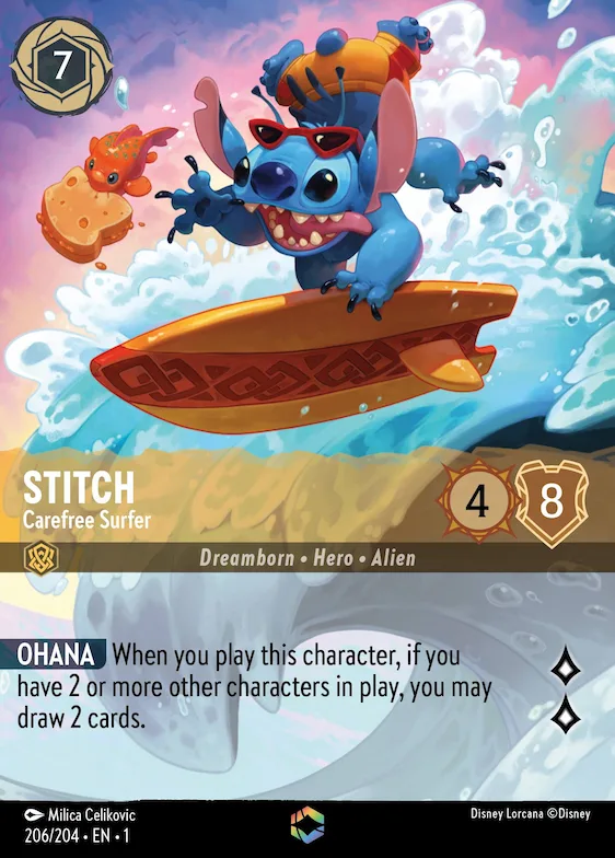 Stitch - Surfeur insouciant (Enchantée) 206 – Premier Chapitre