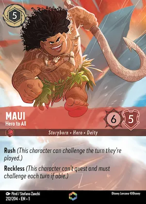 Maui - Hero to All (Enchanted) #212 – The First Chapter