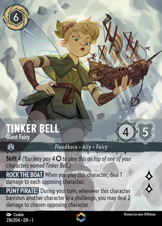 Tinker Bell - Giant Fairy (Enchanted) #216 – The First Chapter