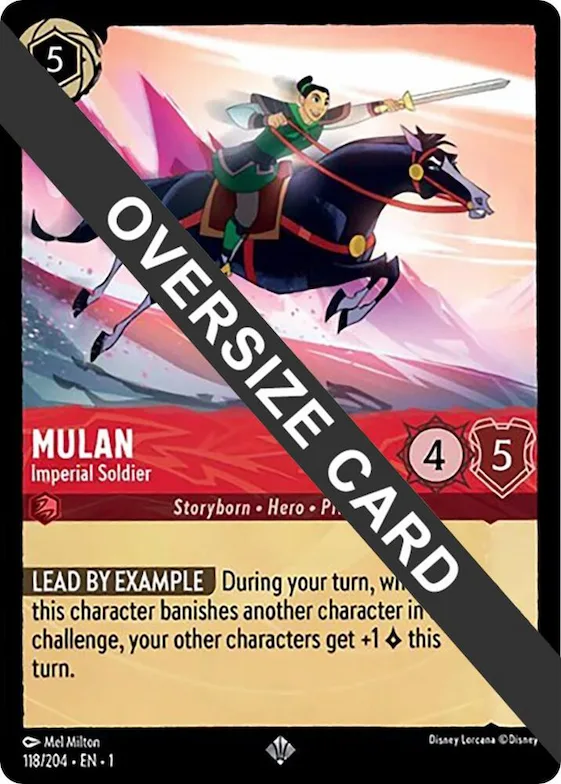 Mulan - Imperial Soldier (Oversized) #118 – The First Chapter