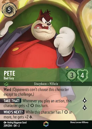 Pete - Bad Guy (Enchanted) #209 – Rise of the Floodborn