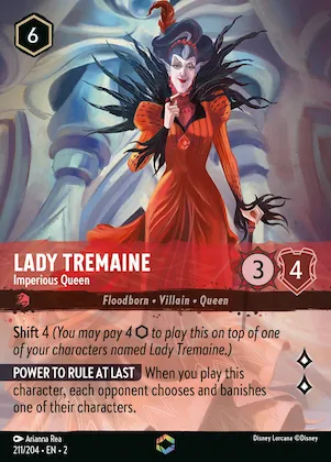 Lady Tremaine - Imperious Queen (Enchanted) #211 – Rise of the Floodborn