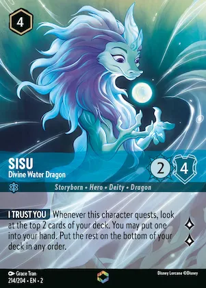Sisu - Divine Water Dragon (Enchanted) #214 – Rise of the Floodborn