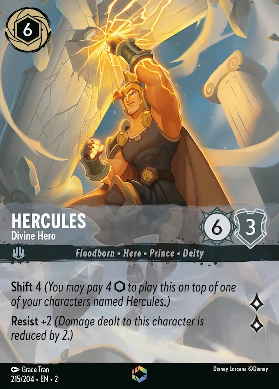 Hercules - Divine Hero (Enchanted) #215 – Rise of the Floodborn