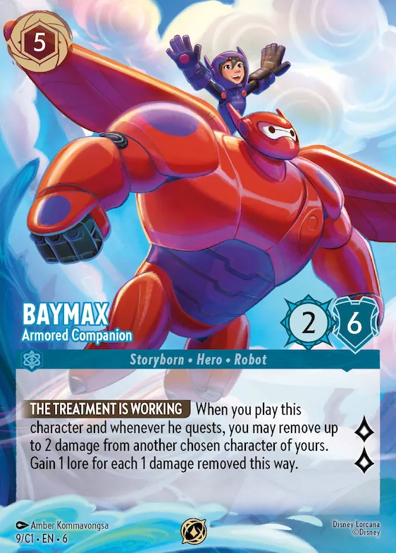 Baymax - Armored Companion #9 – Disney Lorcana Promo Cards