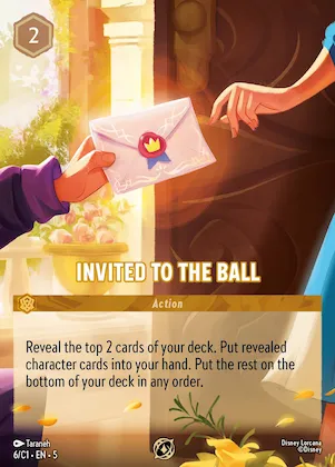 Invited to the Ball #6 – Disney Lorcana Promo Cards