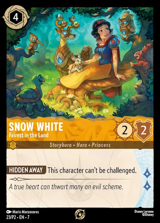 Snow White - Fairest in the Land #23 – Disney Lorcana Promo Cards