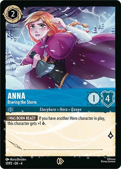 Anna - Braving the Storm #17 – Disney Lorcana Promo Cards