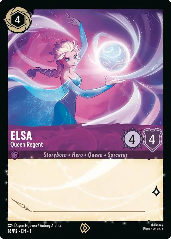 Elsa - Queen Regent #16 – Disney Lorcana Promo Cards