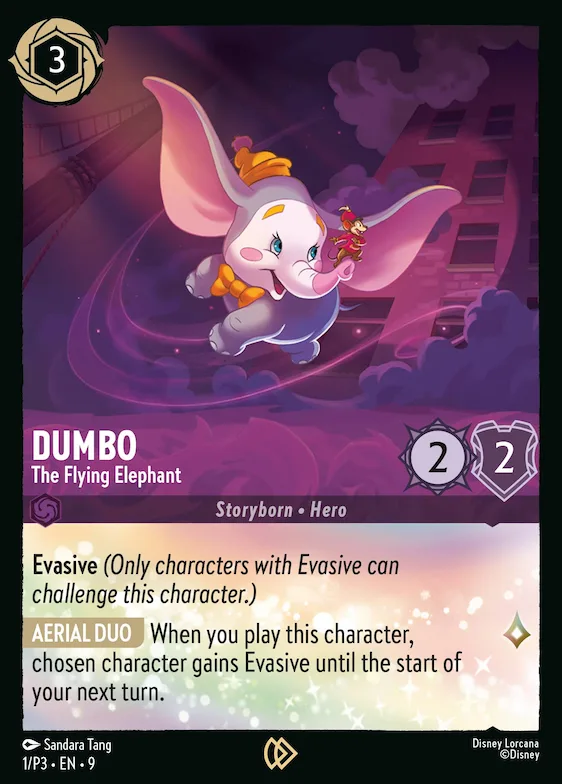 Dumbo - The Flying Elephant #1 – Disney Lorcana Promo Cards
