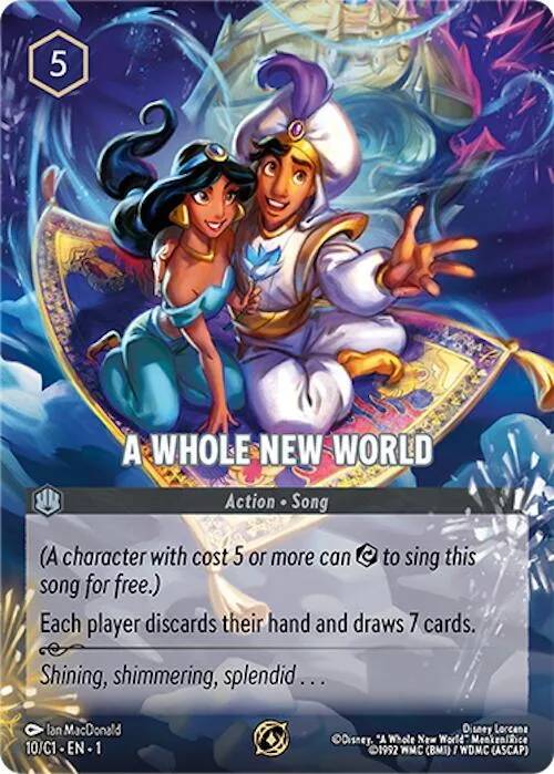A Whole New World #10 – Disney Lorcana Promo Cards
