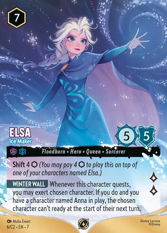 Elsa - Ice Maker #6 – Disney Lorcana Promo Cards