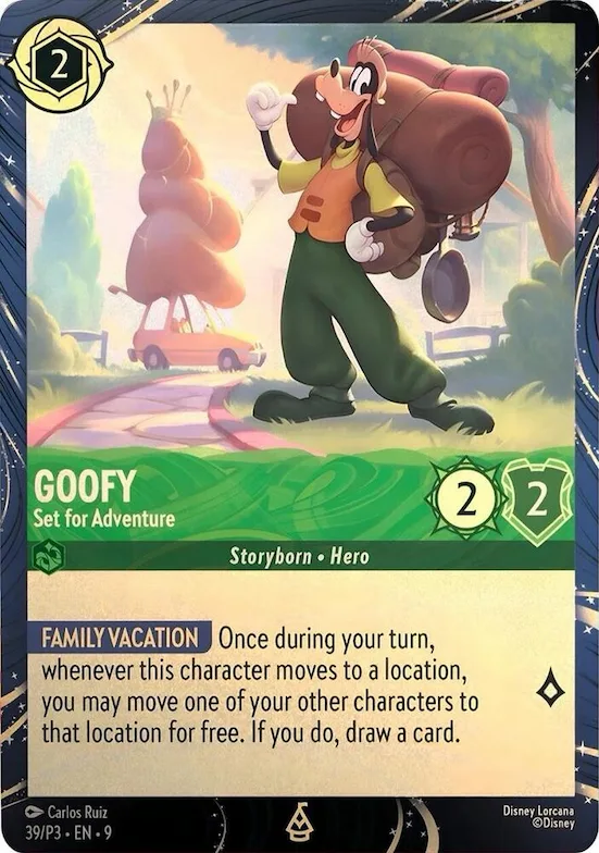 Goofy - Set for Adventure #39 – Disney Lorcana Promo Cards