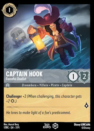 Captain Hook - Forceful Duelist #7 – D23 Promos