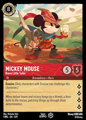 Mickey Mouse - Brave Little Tailor #1 – D23 Promos