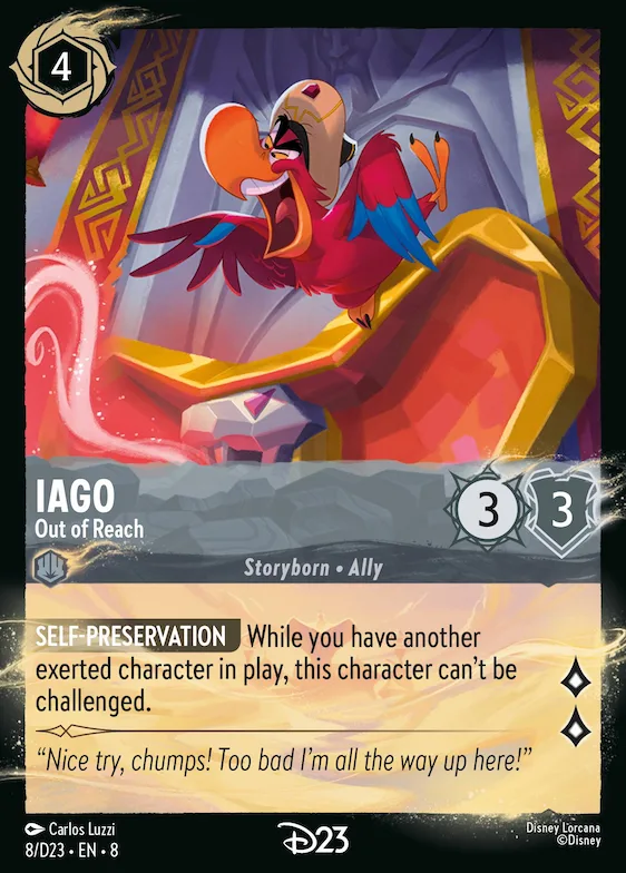 Iago - Out of Reach #8 – D23 Promos