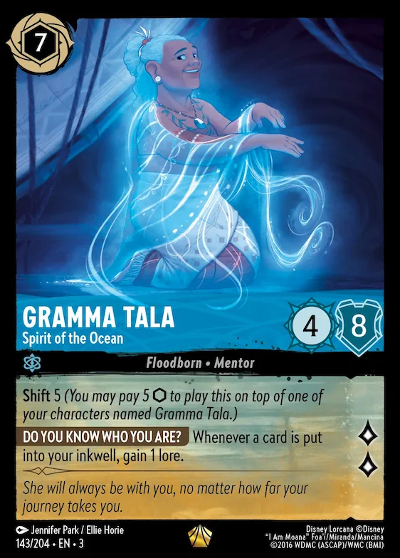 Gramma Tala - Spirit of the Ocean #143 – Into the Inklands