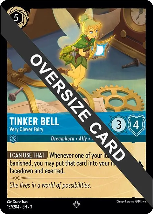 Tinker Bell - Very Clever Fairy (Oversized) #157 – Into the Inklands