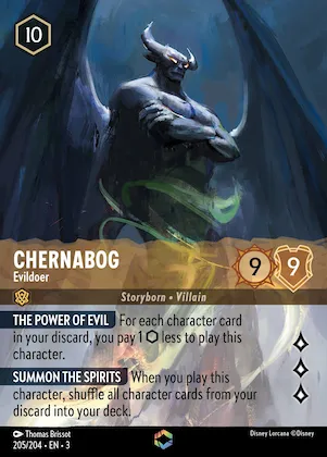 Chernabog - Evildoer (Enchanted) #205 – Into the Inklands
