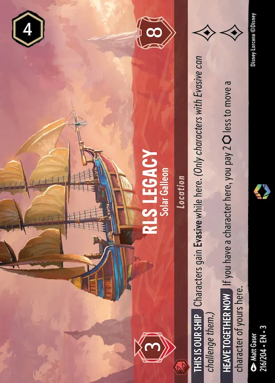 RLS Legacy - Solar Galleon (Enchanted) #216 – Into the Inklands