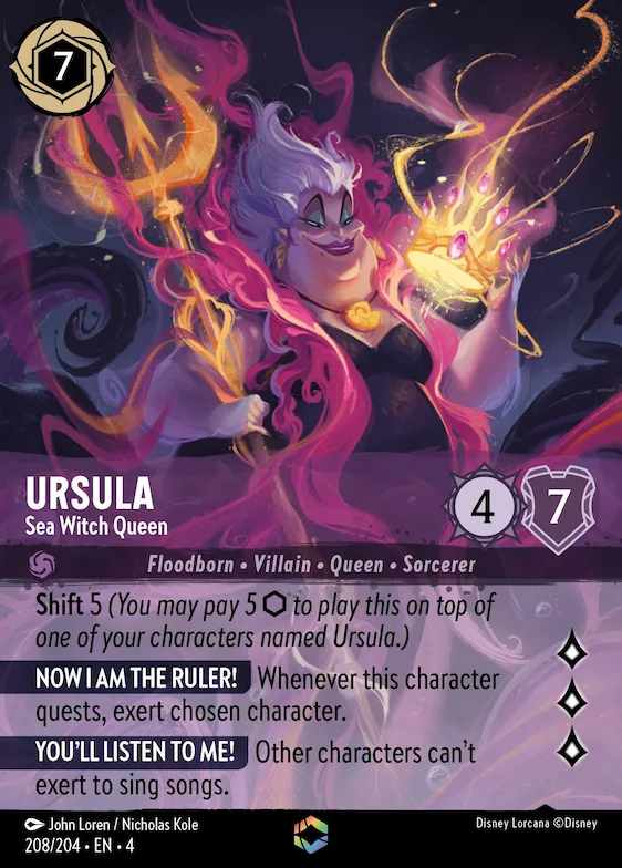 Ursula - Reine-Sorcière des mers (Enchantée) 208 – Le Retour d'Ursula