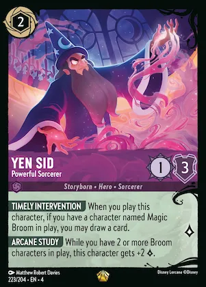 Yen Sid - Powerful Sorcerer (223/204) 223 – Die Luminari Chroniken: Gefahr aus der Tiefe