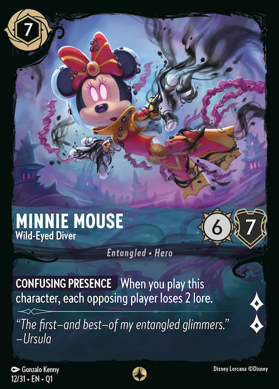 Minnie Mouse - Wild-Eyed Diver #12 – Illumineer's Quest: Deep Trouble