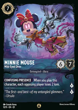 Minnie Mouse - Wild-Eyed Diver #12 – Illumineer's Quest: Deep Trouble