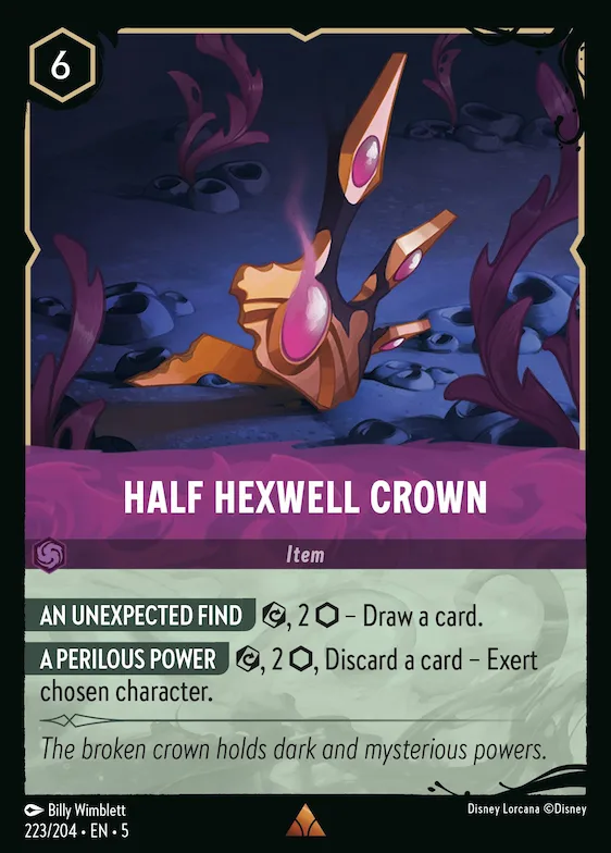 Half Hexwell Crown #223 – Illumineer's Quest: Deep Trouble