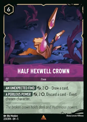 Half Hexwell Crown #223 – Illumineer's Quest: Deep Trouble