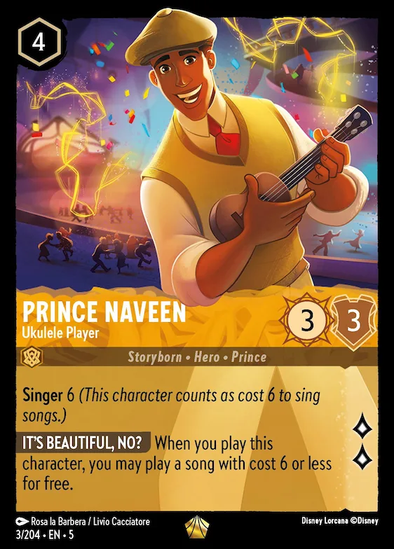 Prinz Naveen - Ukulelespieler 3 – Himmelsleuchten