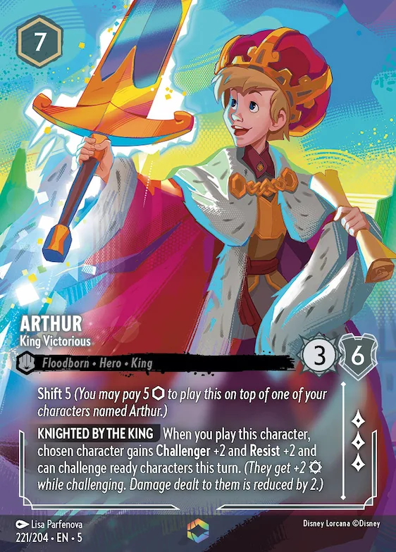 Arthur - King Victorious (Enchanted) #221 – Shimmering Skies