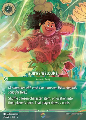 You're Welcome (Enchanted) #213 – Shimmering Skies