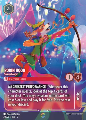 Robin Hood - Sharpshooter (Enchanted) #215 – Shimmering Skies