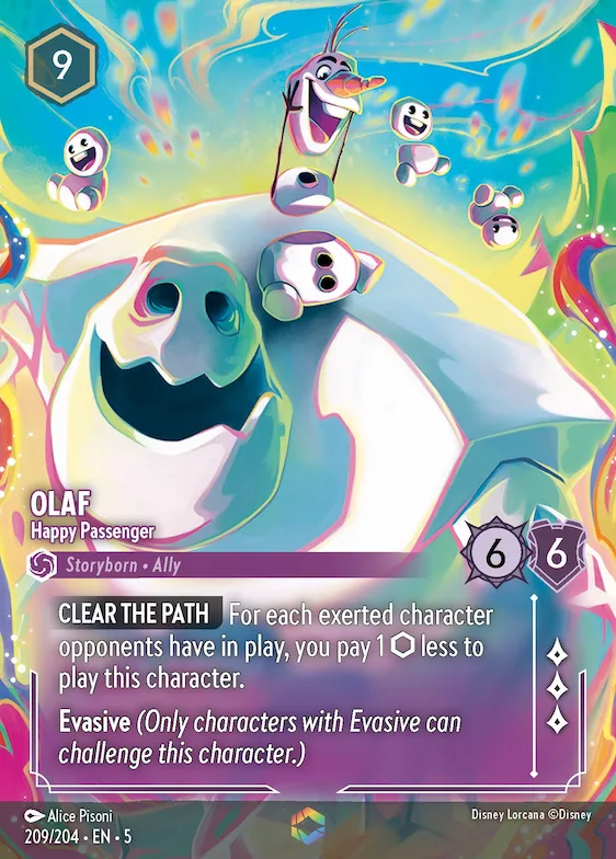 Olaf - Happy Passenger (Enchanted) #209 – Shimmering Skies