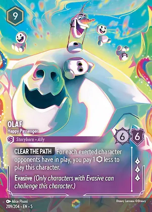 Olaf - Happy Passenger (Enchanted) #209 – Shimmering Skies