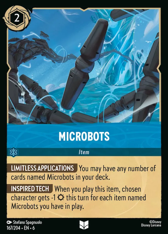 Microbots 167 – Azurblaues Meer