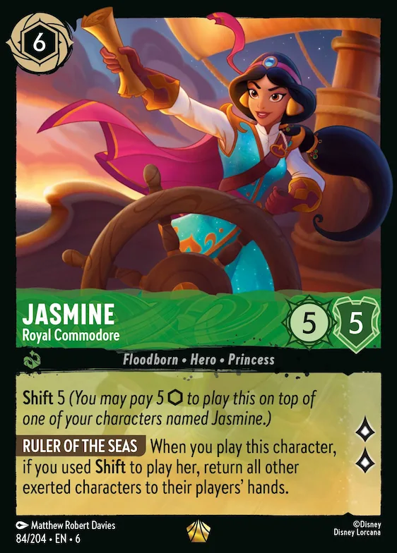 Jasmine - Commodore royale 84 – La Mer Azurite